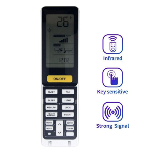 Replace A/C 0010402886R Remote Control for  0010402886R Air Conditioner Remote Control 1