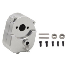 For 1/12 MN82 LC79 MN78 Transmission Metal Gear Box Gearbox Housing RC Car Upgrade Parts Upgrade Accessories Silver