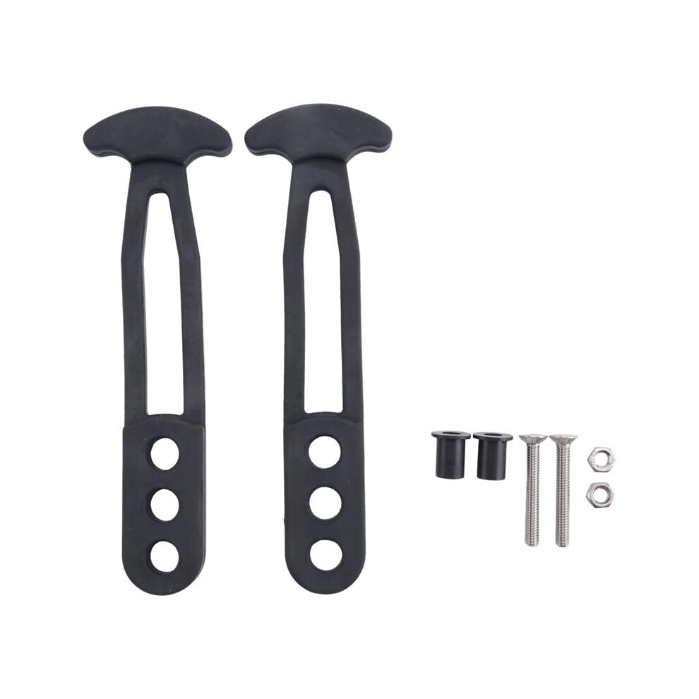 2 Pack Boat Telescoping Ladder Rubber Strap Boarding Fixed Lock Belt Adjustable 3-Hole For Pontoon Boat Yacht Roof 6031379116652