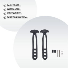 2 Pack Boat Telescoping Ladder Rubber Strap Boarding Fixed Lock Belt Adjustable 3-Hole for Pontoon Boat Yacht Roof