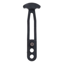 2-Pack Boot Telescopische Ladder Rubberen Band Instappen Vaste Slotriem Verstelbaar 3-Gaats voor Pontonboot Jachtdak