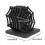Spider Coaster Table Decor Spooky Spider Web Coasters Festive Halloween Table Placemats for Home Decoration Set 8