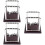 3Pcs Newton Bumper Ball Pendulum Science Teaching Model for School Use 7