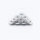 100pcs/Lot Industrial Sewing Machine Bobbin Bobbin Sewing Machine Aluminum Bobbin 4