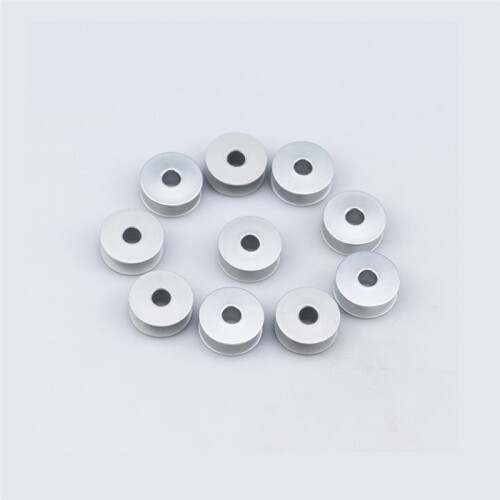 100pcs/Lot Industrial Sewing Machine Bobbin Bobbin Sewing Machine Aluminum Bobbin 2