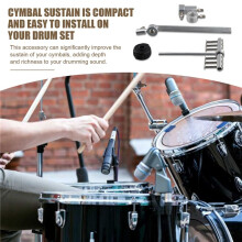 Cymbal Sizzle Device for Rack Drums and Jazz Drums , Jazz Drum Parts Replace Cymbal Sustain Divce