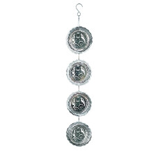 Wind Chimes for Outside Chimes with 3D Wind Spinner,Gifts for Women for Garden Backyard the Cat
