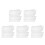 10Pcs White Dry Erase Board Stickers Electrostatic Removable Home Use 8