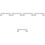 5Pcs Steel Iron Board Wall Hangers White Storage Hook for Laundry 6