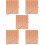 100Pcs Fragrant Brown Cedar Chips for Cigar Box Humidor Craft 10