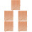 100Pcs Fragrant Brown Cedar Chips for Cigar Box Humidor Craft 8