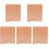 100Pcs Fragrant Brown Cedar Chips for Cigar Box Humidor Craft 4