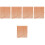 100Pcs Fragrant Brown Cedar Chips for Cigar Box Humidor Craft 6