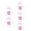 5Rouleaux Polyester Rose Pour & 6