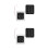 2Sets ABS Zwarte Ventilator Voor Auto Koelvent En Rv Upgrade 7