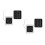 2Sets ABS Zwarte Ventilator Voor Auto Koelvent En Rv Upgrade 6