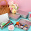 Rectangular Metal Tin Box with Lid Metal Hinged Lid Tin Metal Empty Tin Box Container Silver Storage Tin Box,10PCS 2