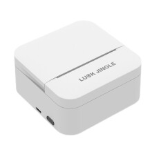 LUCK JINGLE KlistermäRkeskrivare - BläCkfri Termisk Fotoskrivare Kompatibel med Android IOS