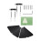 Anti-Rust Squirrel Baffle Foldable Hanging Squirrel Flapper Wrap Around Squirrel Proof Baffles Outdoor Garden Decor 7