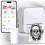 LUCK JINGLE Sticker Printer Machine -   Inkless Thermal Photo Printer Compatible with Android IOS 2