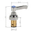Handle Stem Assembly Fits for Brass Faucets Replace 002713-40 002714-40,  Cold Side Spindle Assembly 6