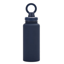 Suporte Magnético para Celular ThermosCup 1L Alça Portátil Dupla de Aço Inoxidável Protege Isolamento e Garrafa de Água Fria, A
