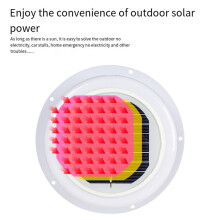 RV Solar Ventilation Fan Solar Powered Ceiling Vent with Fan for RV, Marine, , Shed, Trailer