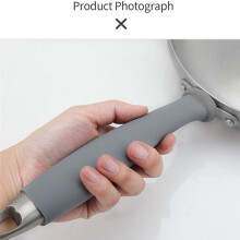 3PCS Pot Handle Insulated Rubber Bracket Silicone Hot Frying Pan Handle Bracket Pot Rack Cover Cover Anti-Scald Handle