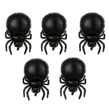 Balões de Folha de Aranha para Festa de Halloween Balão de Aniversário com Tema de Aranha Balão de Aranha Preta para Halloween B