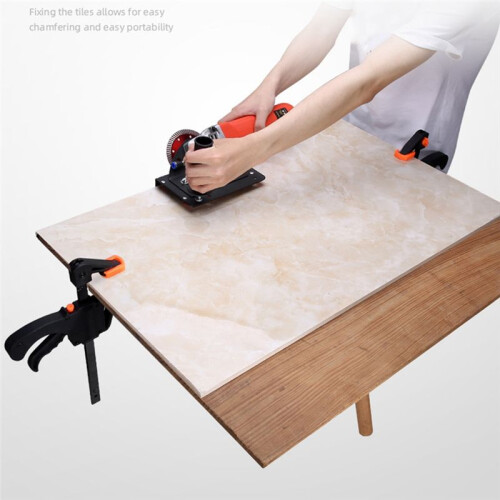 45 Degree Chamfer 100 Type Angle Grinder Stand for Tile 45 Chamfer Cutting Metal Ceramic Tile Chamfering Bracket B 2