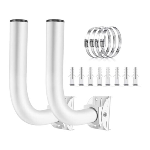 Adjustable Universal Wireless Bridge Bracket Mount Kit, for Outdoor Antenna Point to Point AP Access Point Client 2Pack