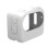 PULUZ for  GO3/3S Camera Silicone Case Multifunctional Sports Camera Protective Accessories White 1