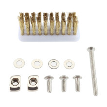 Ferramenta de Limpeza de Impressora 3D Kit de Escova de Limpeza de Bico Escova de Dentes de Fio de Cobre para Bico de Limpeza Voron 2.4/Trident Hotend