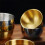 45ml Stainless Steel Sake Cup Double Layer  White Wine Cup for Tea Water Cups Industrial Style Kitchen Drinkware,B 2
