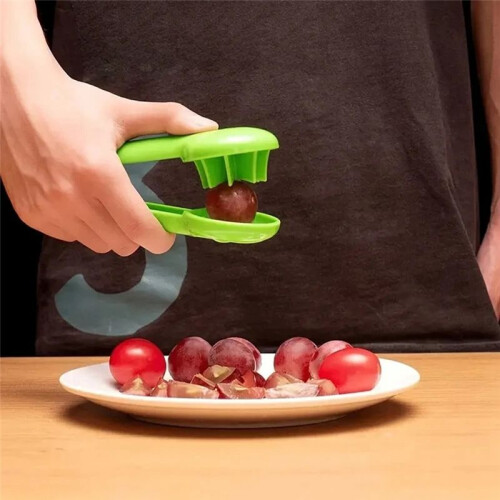 Grape, Tomato, , Strawberry Cutter, Multi-Function Vegetable and Fruit Cutter, Bladeless, Children'S Products 2