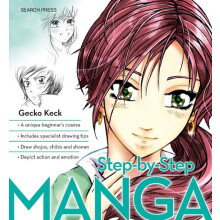 StepbyStep Manga by Gecko Keck Paperback Book