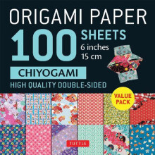 Origami Paper 100 Sheets Chiyogami 6quot 15 cm Other Book