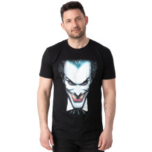 (Medium) DC Comics Short Sleeved T-Shirt (Mens Black)