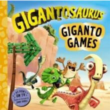 Gigantosaurus Giganto Games by Cyber Group Studios Paperback Book