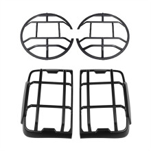 Car Headlight Cover+Taillight Cover Kit Rear Brake Light Trim Frame for GWM Great Wall Tank 300 2021-2024