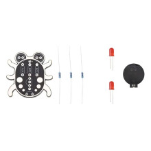 Kit Électronique de Bricolage Weevil Eye pour Débutants, Apprentissage de la Soudure, Kit Amusant, Cadeau Fait Main, Idéal pour les Étudiants,