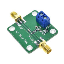 Bias Tee Broadband 10-6000MHz RF Microwave  Bias  Blocker for HAM Radio RTL SDR LNA Low Noise Ham Radio Amplifier