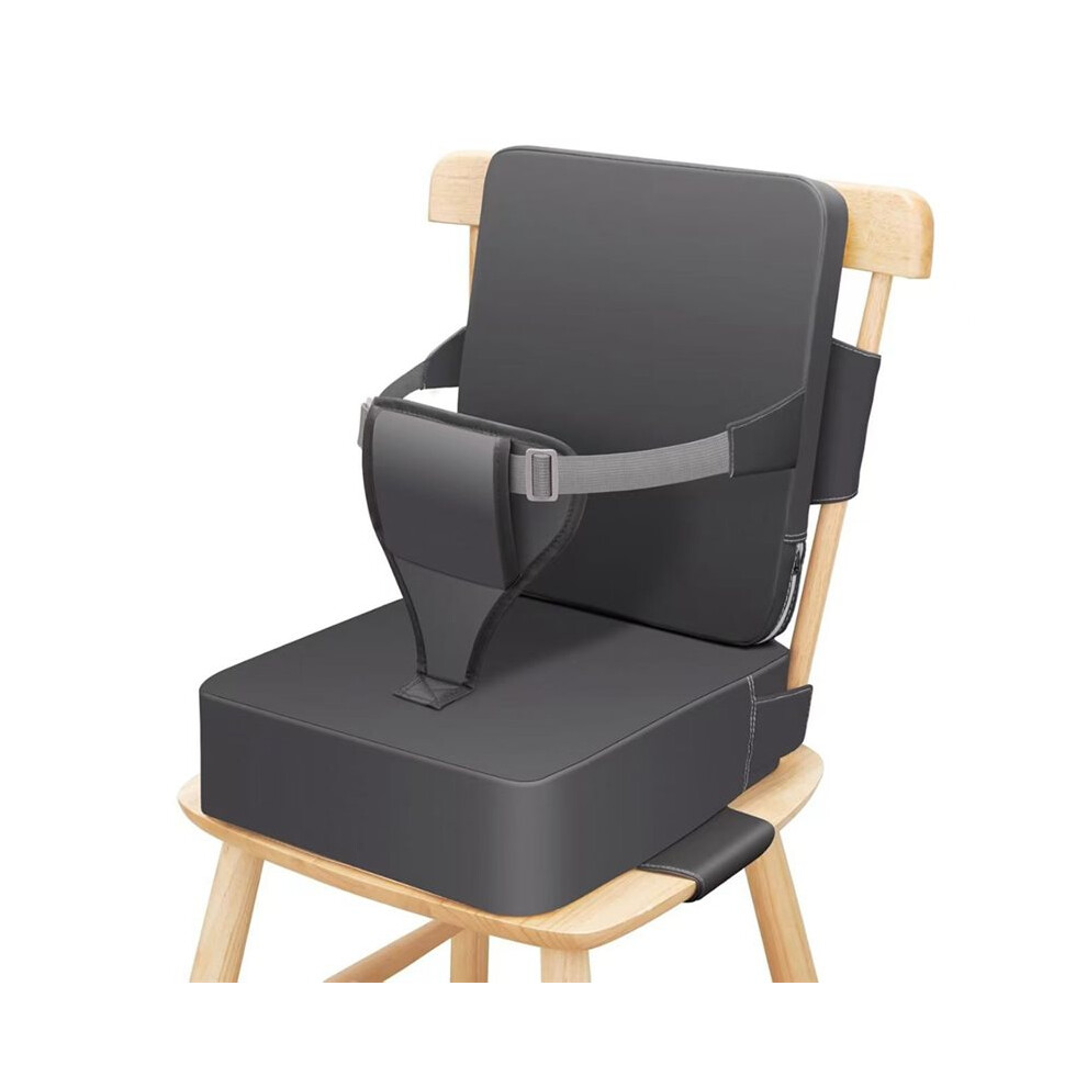 Booster  for Kitchen Chair - Toddler Booster  for Dining Table - Dining  with Adjustable Straps