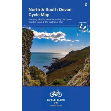 North and South Devon Cycle Map 2 Other Book