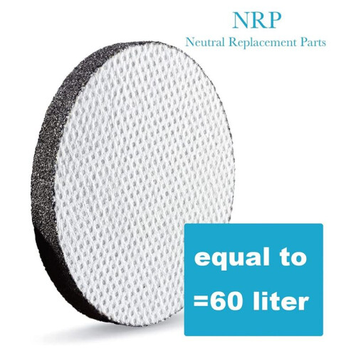 5PCS Filter Disc Replacement for  Water Filter Bottle, MAVEA for Reducing Chlorine and Other Substances 2