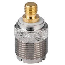 UHF SO239 Connector for  GP328 Walkie Talkie Car Antenna RF Coaxial Connector Adapter SO239 Female to Flat M6
