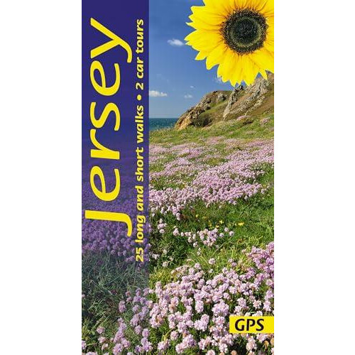 Jersey Sunflower Walking Guide by Geoff Daniel Paperback Book