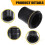 4x -Einspritzdüsendichtung 23681-0L010 Passend für  Hilux 4Runner 1 2KD 3