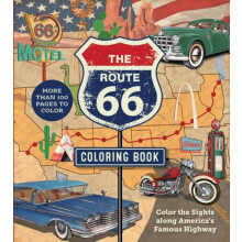 The Route 66 Coloring Book by Editors of Chartwell Books Paperback Boo