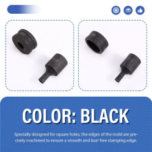 Set di 4 Punzoni Idraulici CH-70 per Stampi A Foro Tondo - Utensili per Stampaggio A Foro Tondo In Acciaio Ad Alto Tenore di Carbonio per La